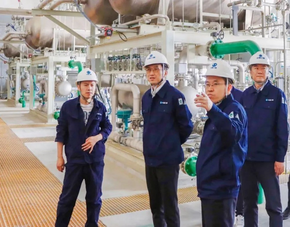 三峡陆上能源主要领导前往纳日松光伏制氢项目调研