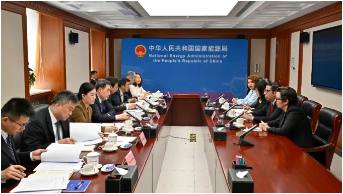 国家能源局主要负责人会见洪都拉斯能源部部长