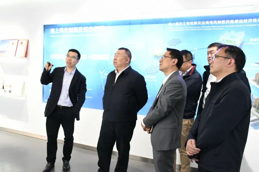 上海国投公司考察氢晨科技 共探氢能产业前景