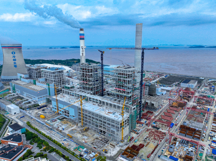 浙能台二项目3号机组倒送电一次成功