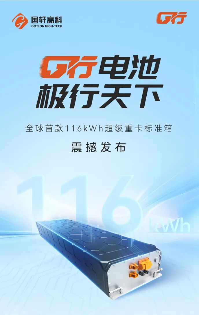 一图读懂国轩高科G行超级重卡标准箱