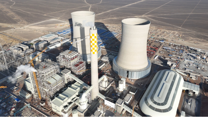 华润电力新疆重能石头梅2×100万千瓦煤电项目1号机组并网一次成功