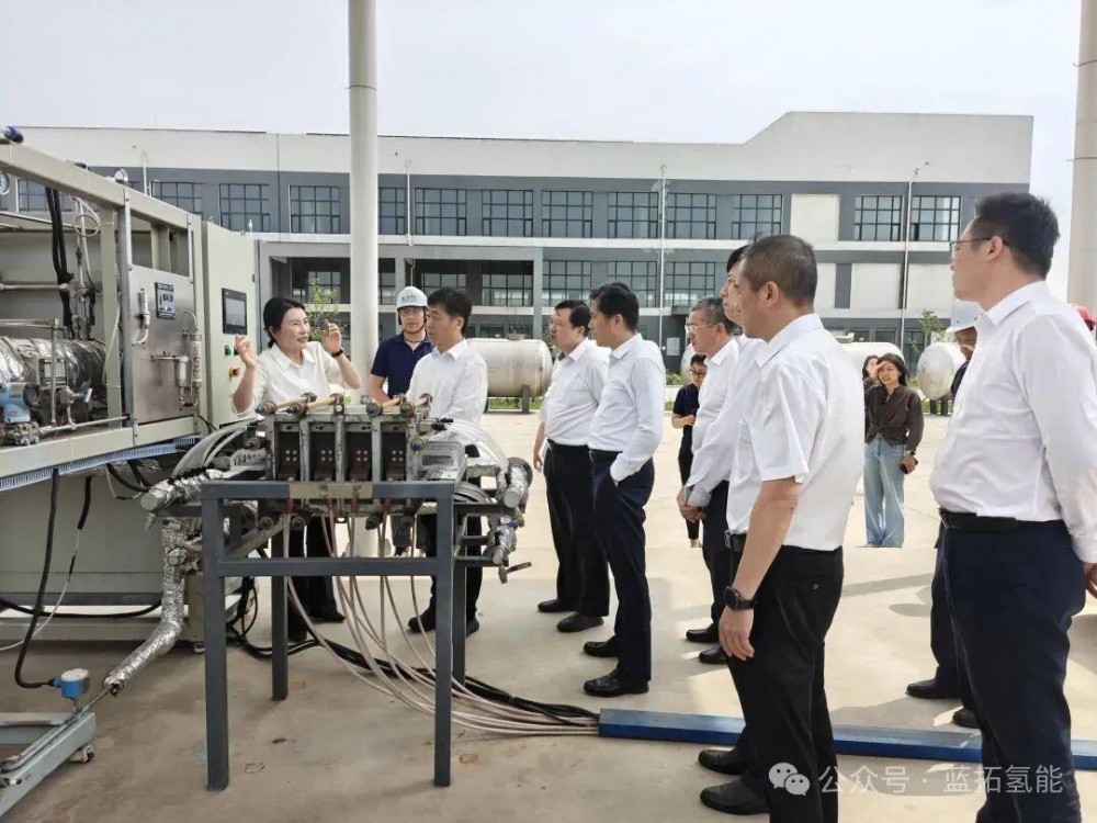 中能建华东区总部与蓝昆氢能交流！加快大规模离网制氢示范应用场景建设