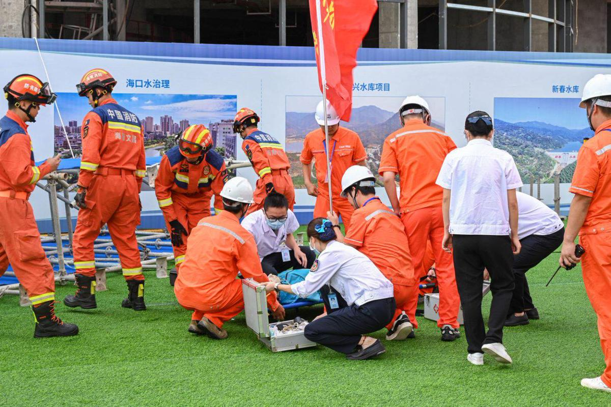 【中国日报网】2025年海南省建设工程防汛防风综合应急演练现场观摩会在文昌举办