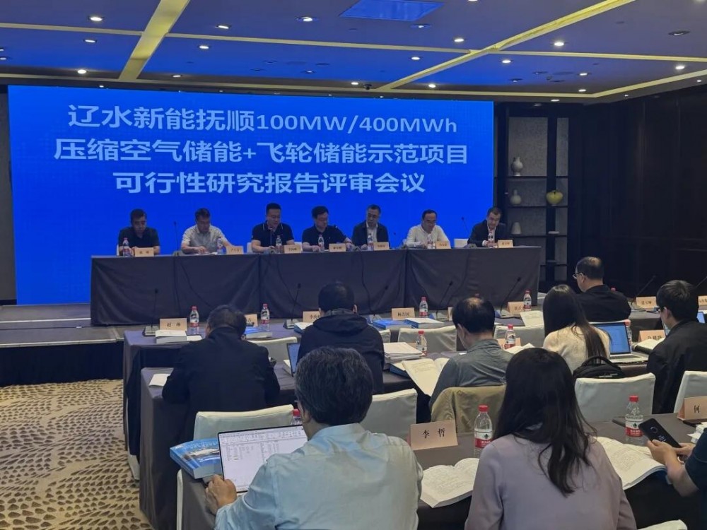 辽水新能抚顺压缩空气储能+飞轮储能项目可研评审会顺利召开
