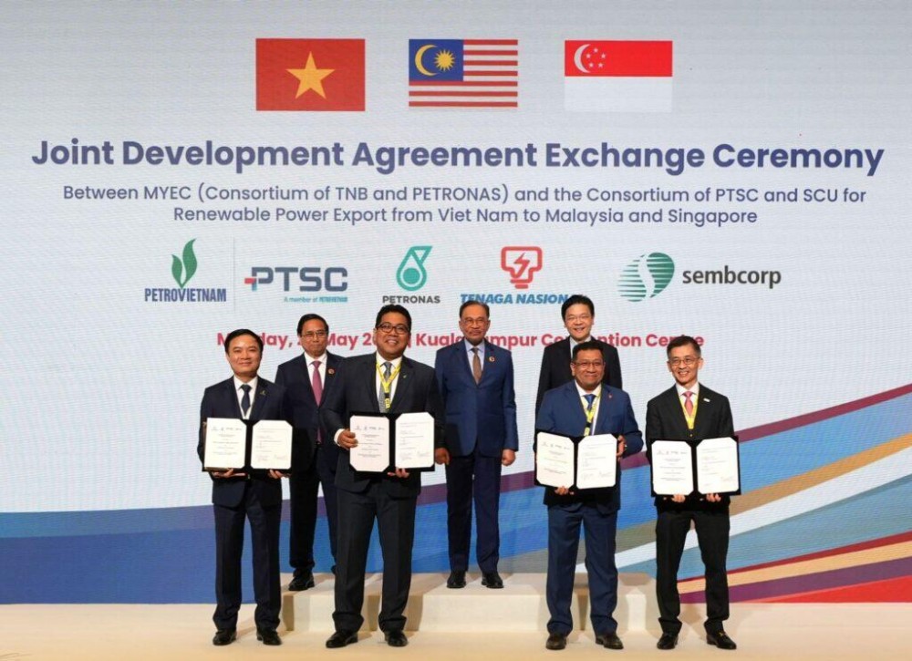 马来西亚、新加坡考虑从越南进口海上风电