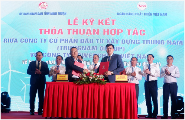 中南集团与中国电建越南公司合作开发风力发电塔筒及钢结构工厂项目