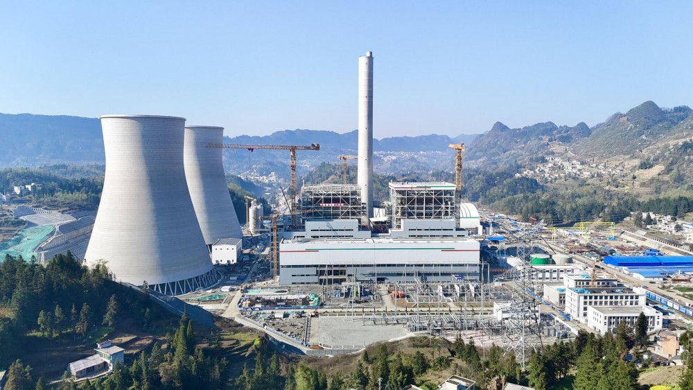 中国能建浙江火电承建的贵州金元织金项目1号机组汽机冲转一次成功