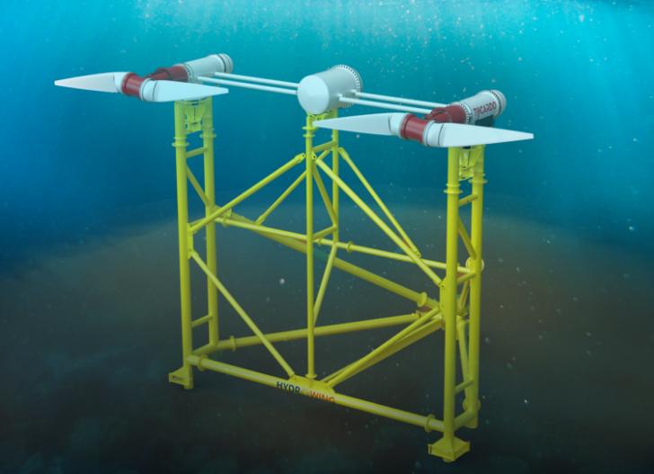 Inyanga海洋能源集团授予20兆瓦HydroWing潮汐能阵列合同