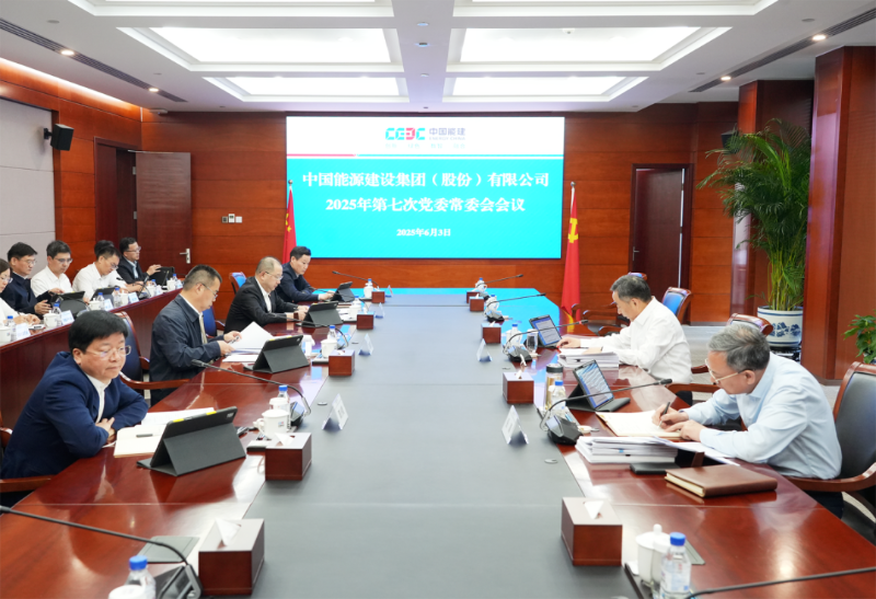 中国能建党委集中学习习近平总书记近期重要讲话、重要指示批示精神