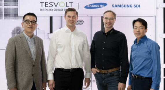 Tesvolt与三星SDI推出5.26MWh集装箱式电池储能系统