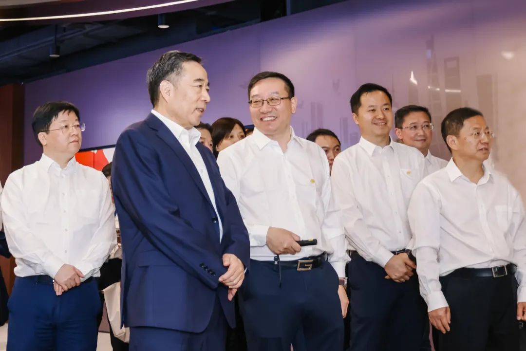 在绿电制氢氨醇油等业务上持续发力！中国能建宋海良到华东电力设计院调研