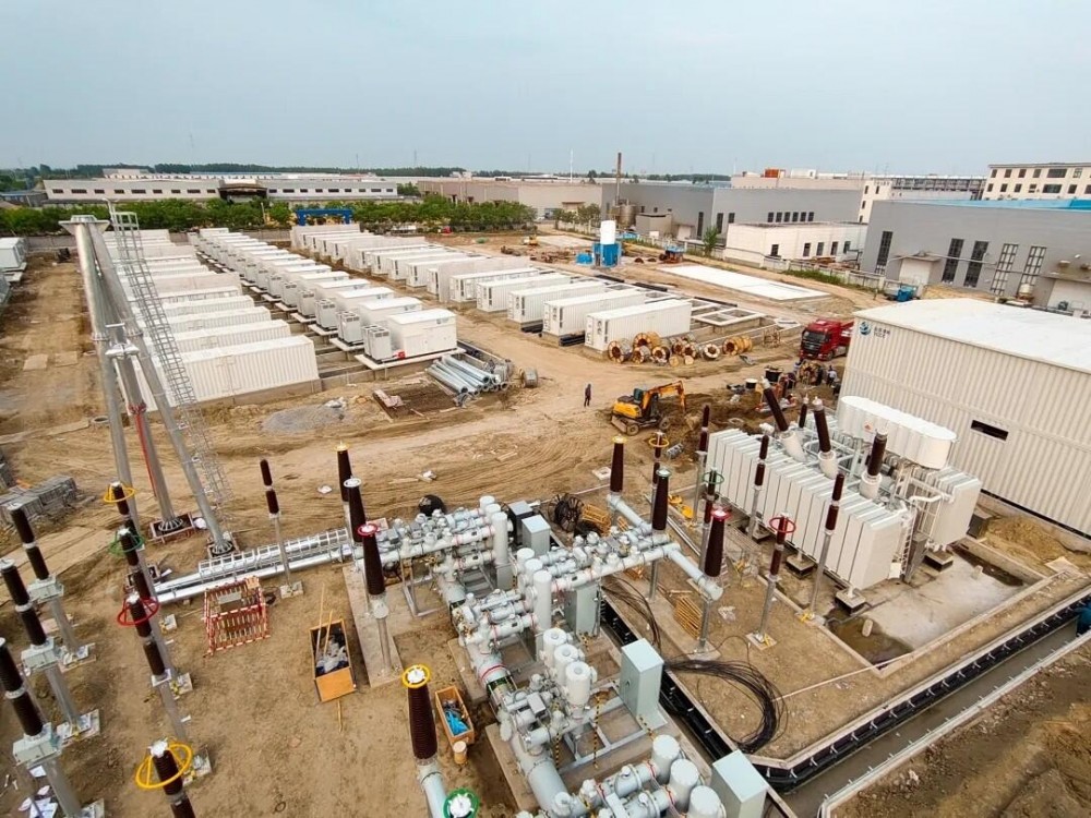 150MW/300MWh！江苏盐城清能万帮储能项目施工建设冲刺倒计时