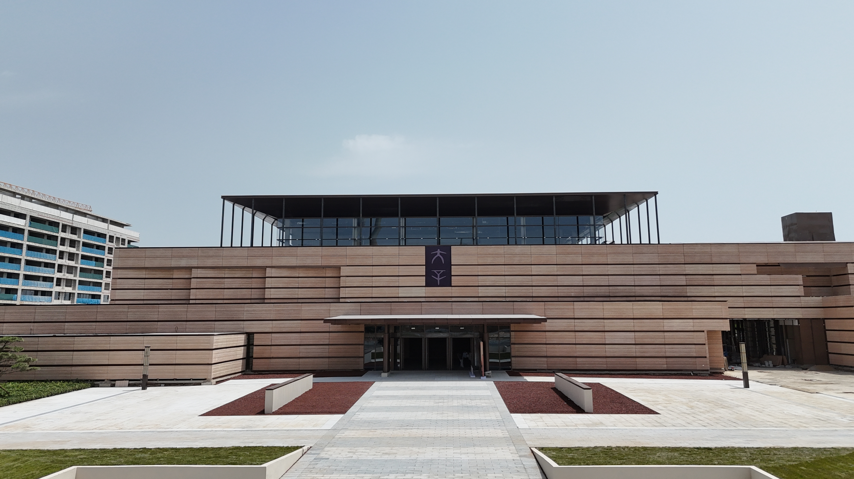 山东济南市大辛庄遗址博物馆主馆正式对外开馆