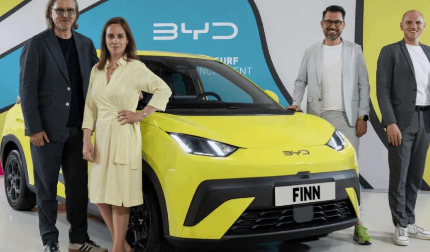 比亚迪与德国汽车订购服务商Finn合作，将交付多达5000辆电动车