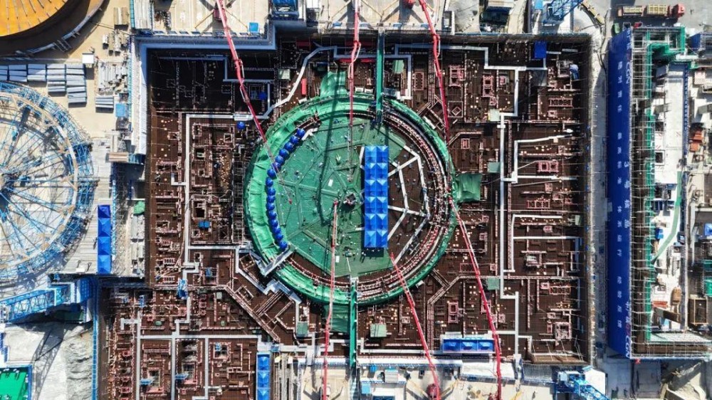 广东太平岭核电厂3号机组全面开工