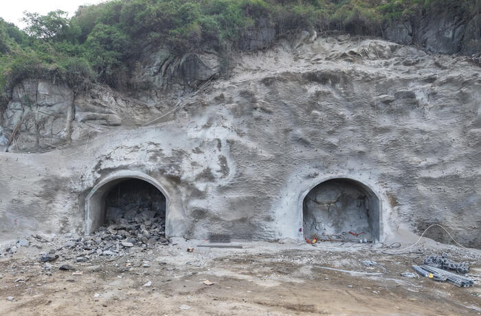 河北沙河抽蓄电站通风排烟平洞和2号施工支洞启动洞挖