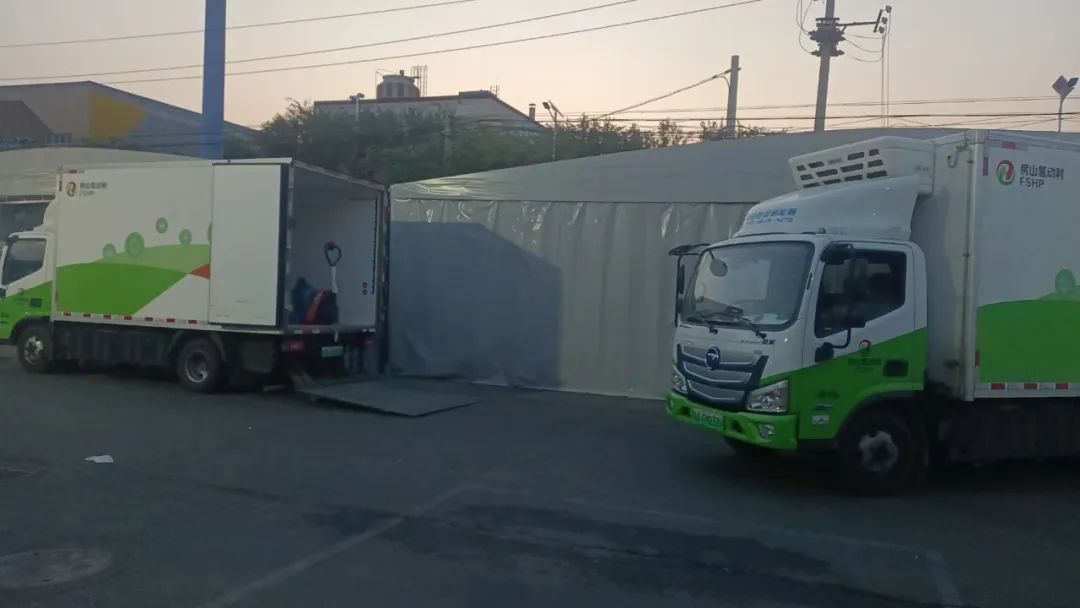 ​氢动科技房山氢动氢能冷链物流车​辐射张家口、唐山、北京