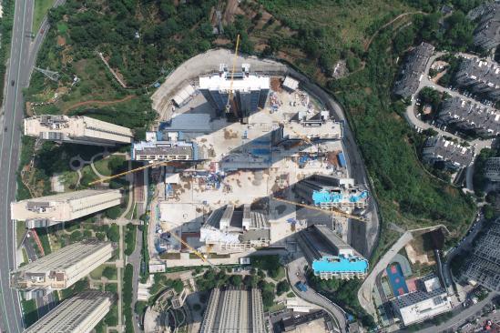 【中国新闻网】三峡花苑二期项目进入外立面施工和室外工程施工阶段