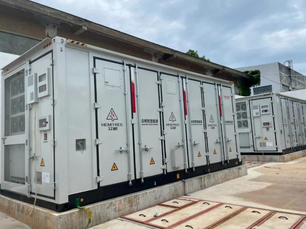 4.176 MW/8.352MWh！众树智慧能源湖南江滨机器工商业储能项目成功并网