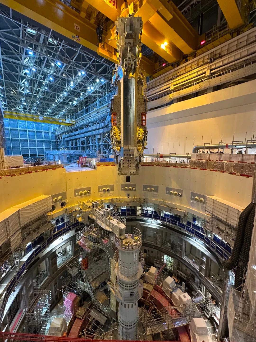 ITER真空室S6模块提前32天精准就位！