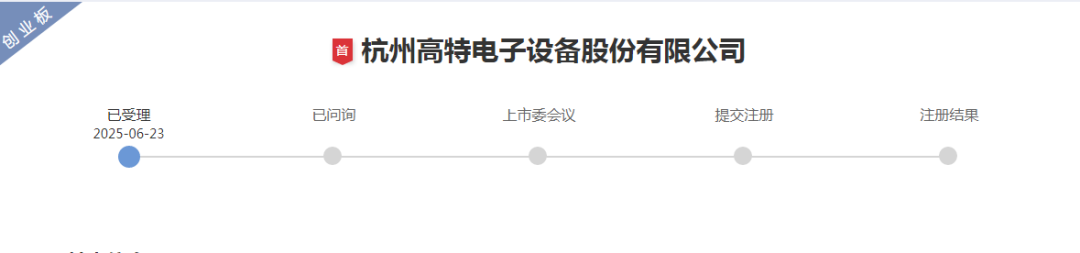 高特电子IPO获受理