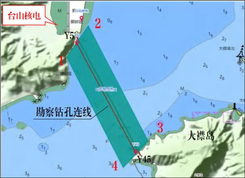 中广核台山核电厂3、4号机组取水隧洞地质勘察作业延期