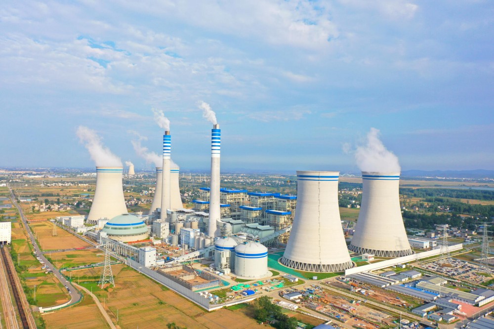 中国能建安徽电建二公司承建的安徽淮南潘集电厂二期2×660兆瓦超超临界二次再热燃煤机组工程3号机组投运