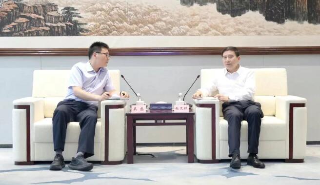 陕煤集团党委书记、董事长张文琪会见上海电气集团党委书记、董事长吴磊一行