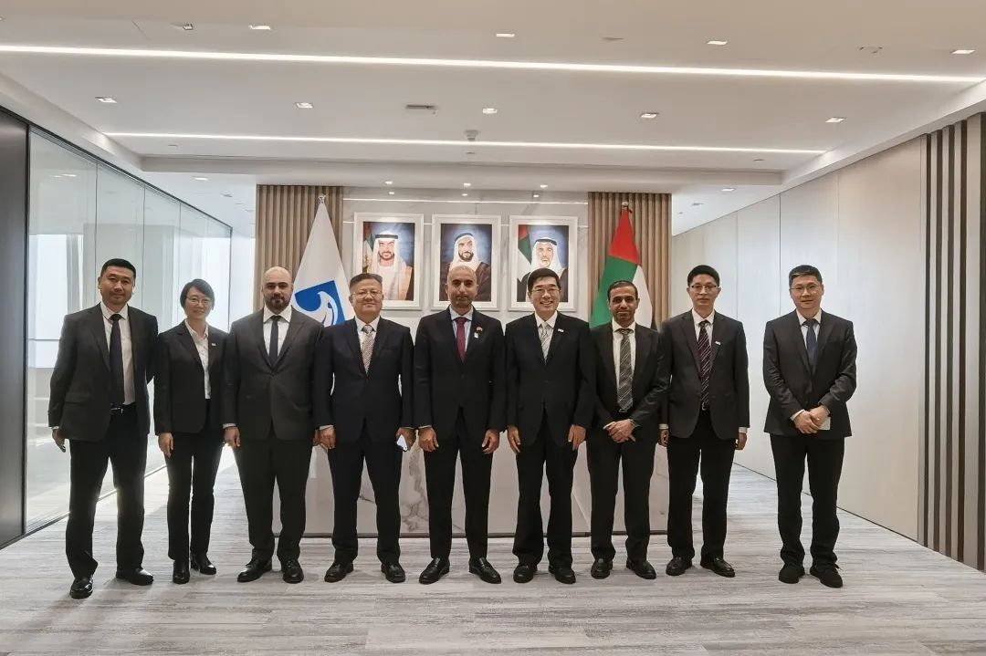 中石化炼化工程张新明带队拜访阿联酋ADNOC北京办公室