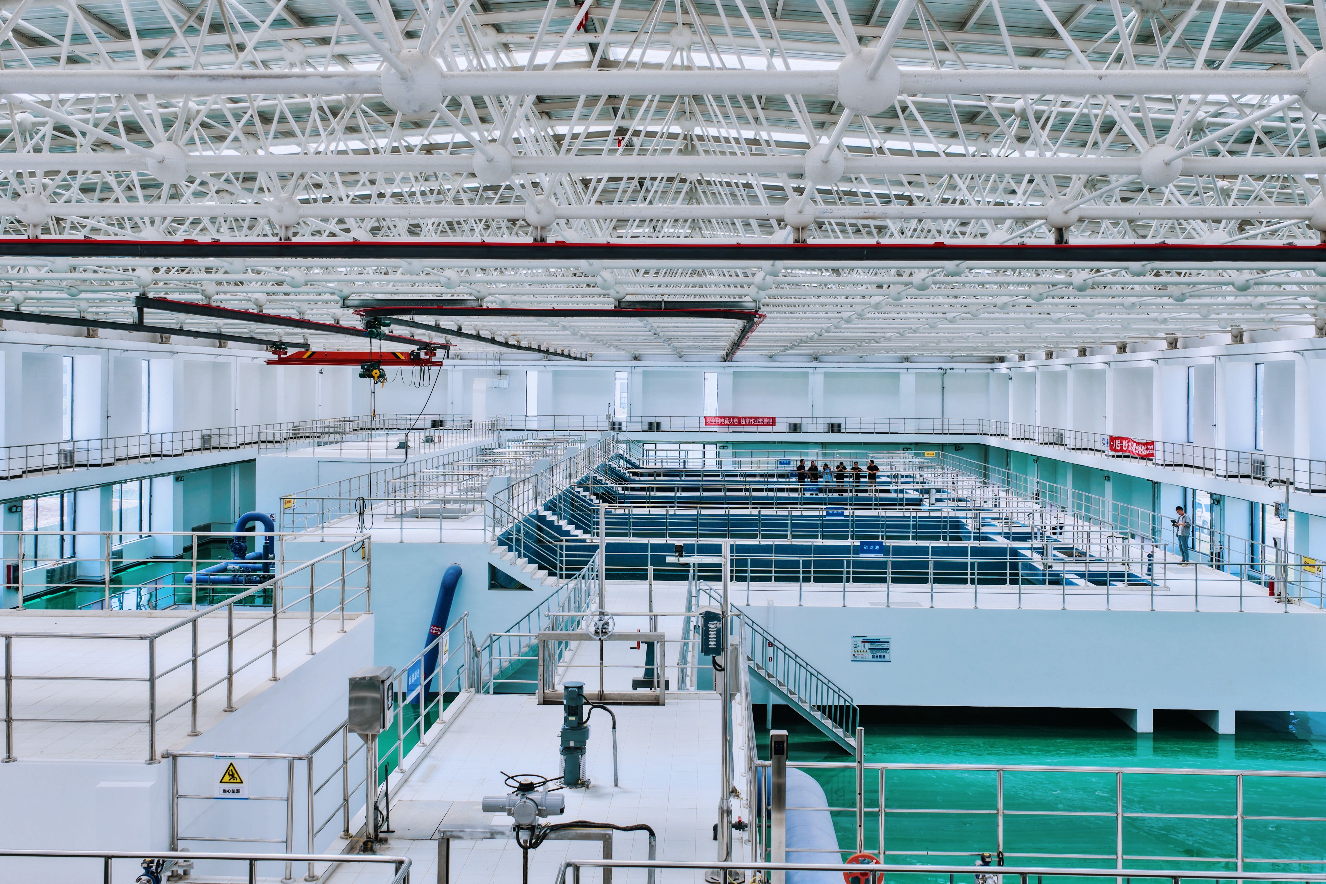 中国能建葛洲坝市政公司承建的山西潇河产业园区净水厂项目通过竣工验收