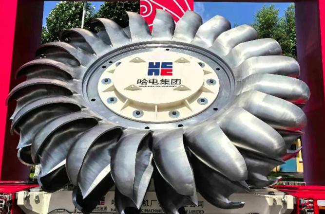 全球首台单机容量最大冲击式水轮机研制成功