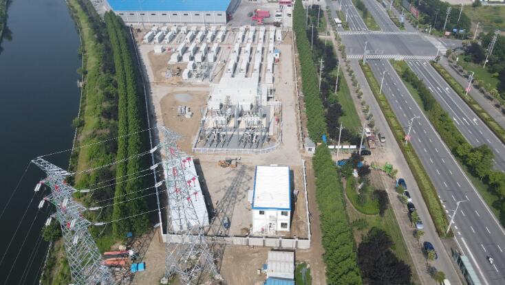 江苏省海安市滨海新区10万千瓦/20万千瓦时储能电站项目并网