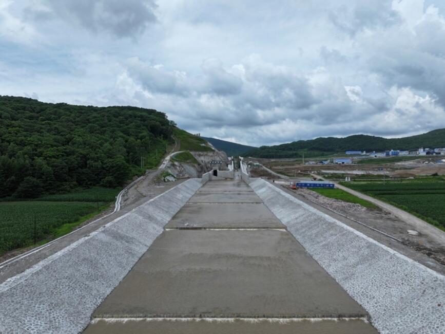 尚志抽蓄电站下水库导截流圆满完成