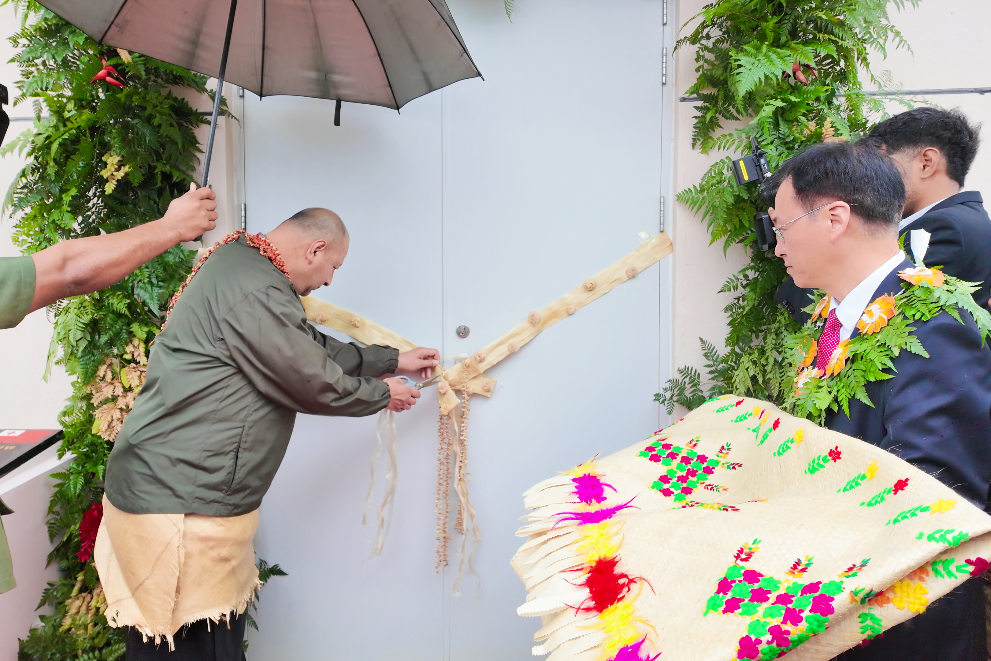 汤加最大可再生能源项目正式移交