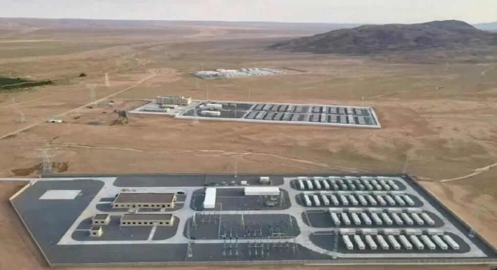 内蒙古阿左旗100MW/400MWh独立新型储能电站示范项目成功并网！
