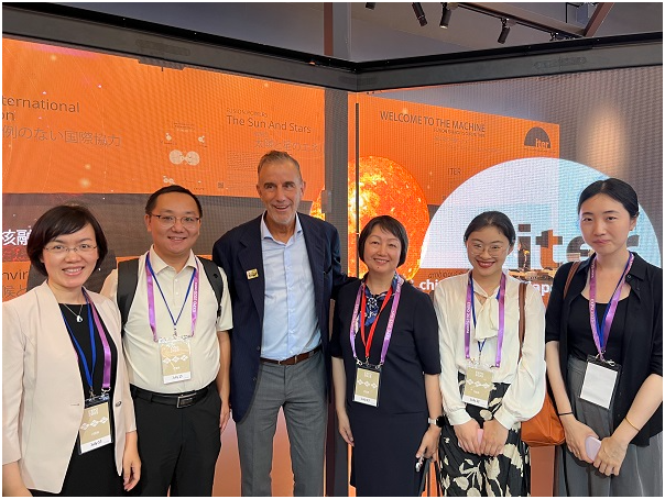 中国国际核聚变能源计划执行中心王艳主任赴日本参加世博会