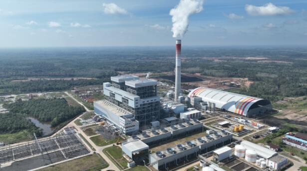 中国能建安装调试的印尼南苏1号燃煤发电新建工程项目2号机组首次并网顺利完成