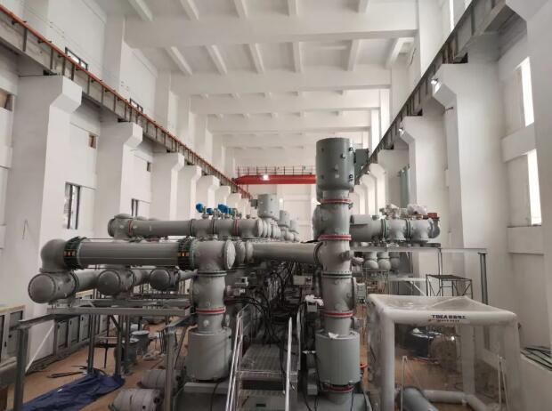 金川水电站GIS主母线安装圆满完成