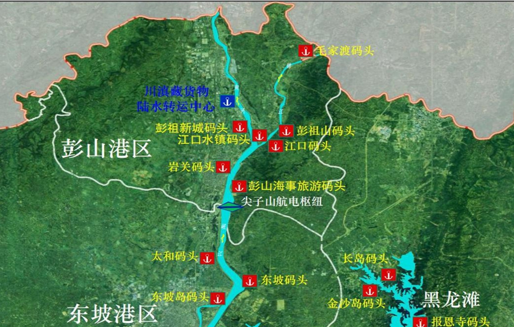 【四川新闻网】眉山港“修订版”出炉 打造“成都都市圈通江达海第一港”