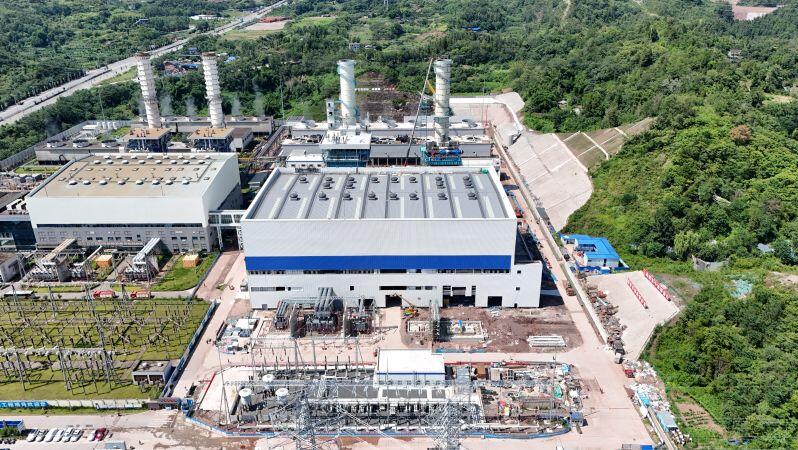 四川达州燃气电站二期工程3号机组首次并网一次成功