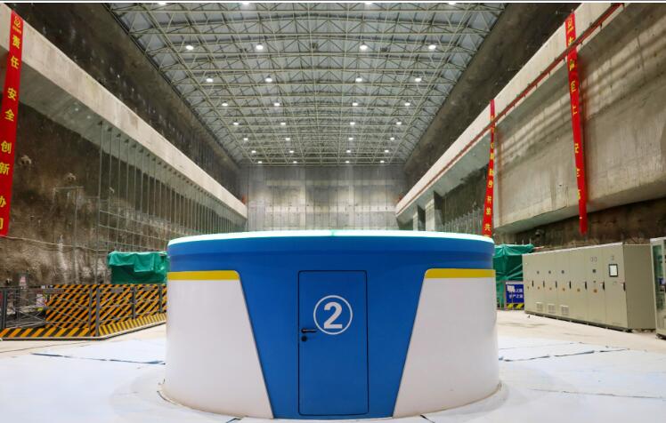 河南五岳抽水蓄能电站第3台机组投运