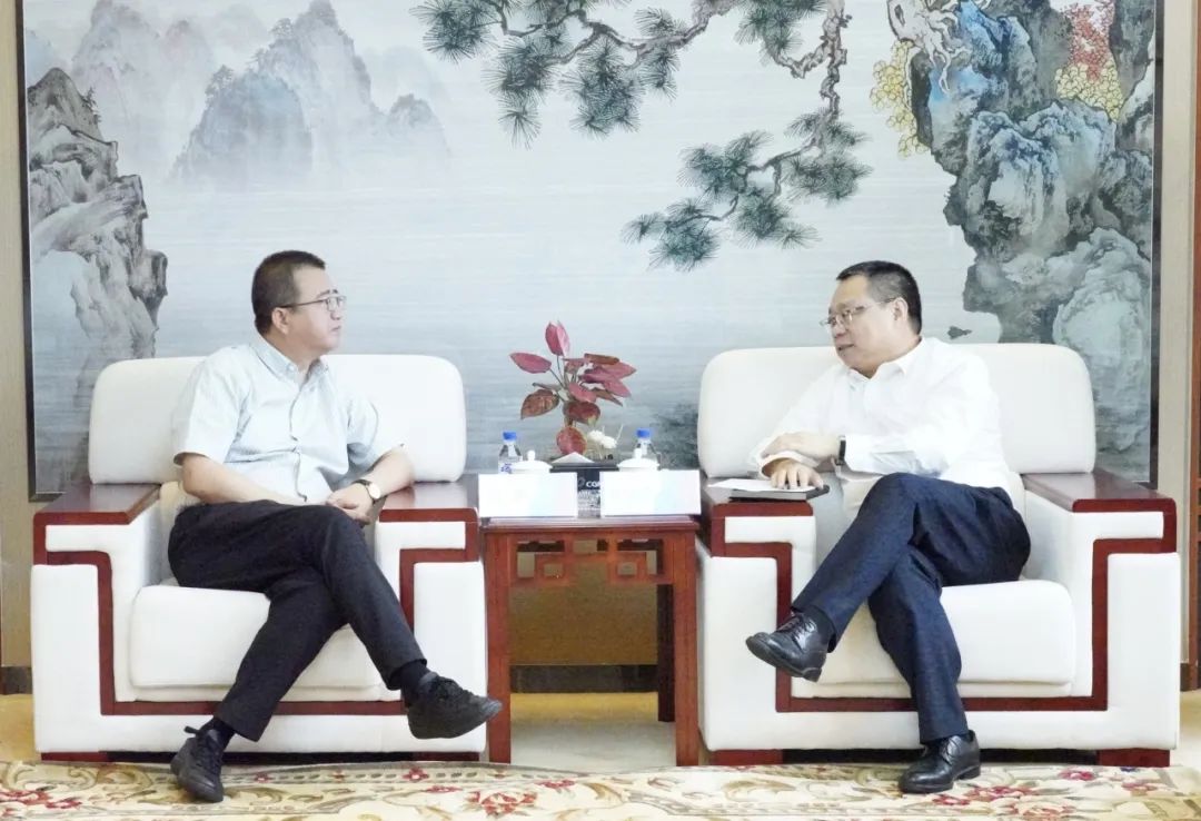 加快推进青海光热基地规划建设！刘增强拜访中广核青海公司高勇