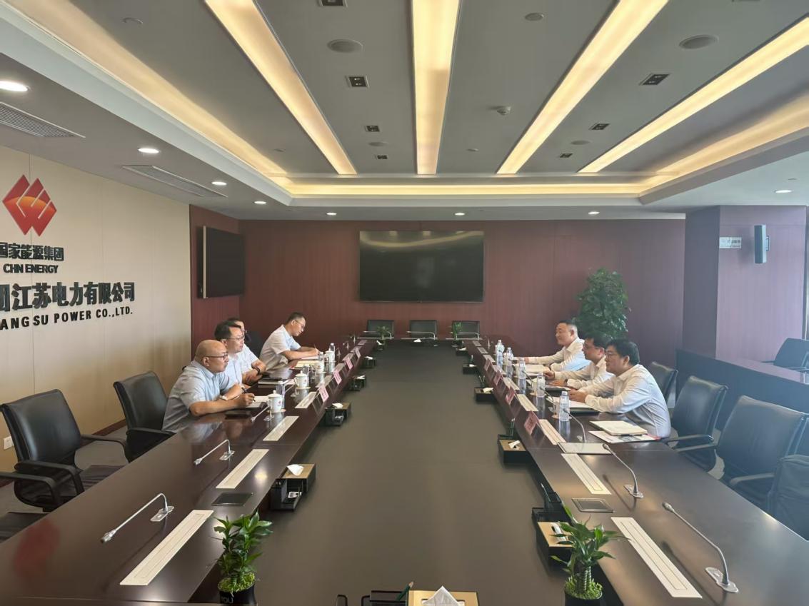 中国能建葛洲坝集团与国能江苏公司深化合作