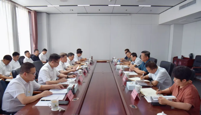 中国能建葛洲坝集团与山西转型综合改革示范区管委会共商合作