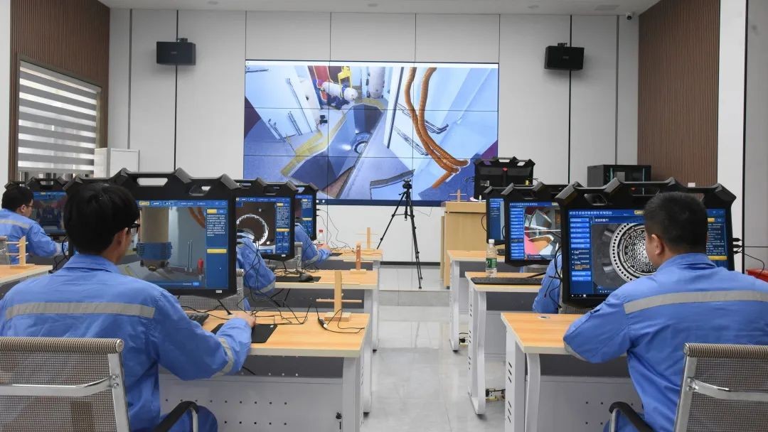仿真化核岛主设备综合安装模拟培训系统正式投用