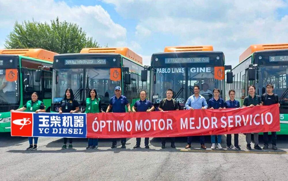 份额超6成！玉柴又一批天然气发动机交付墨西哥