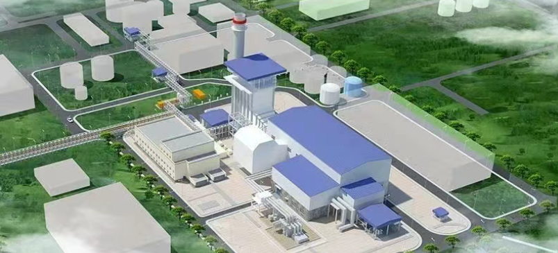 中国电建新加坡联合循环电站项目余热锅炉钢架吊装正式启动