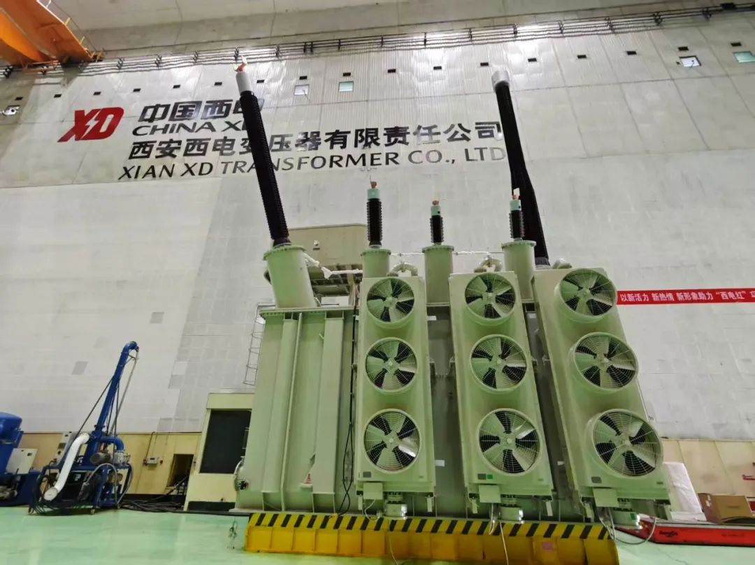喜报丨西电西变研制的陕西安康750kV新建工程6台自耦变压器全部通过出厂试验