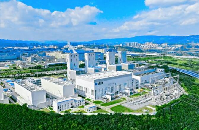 华能首座9H级燃机电厂全面建成投产